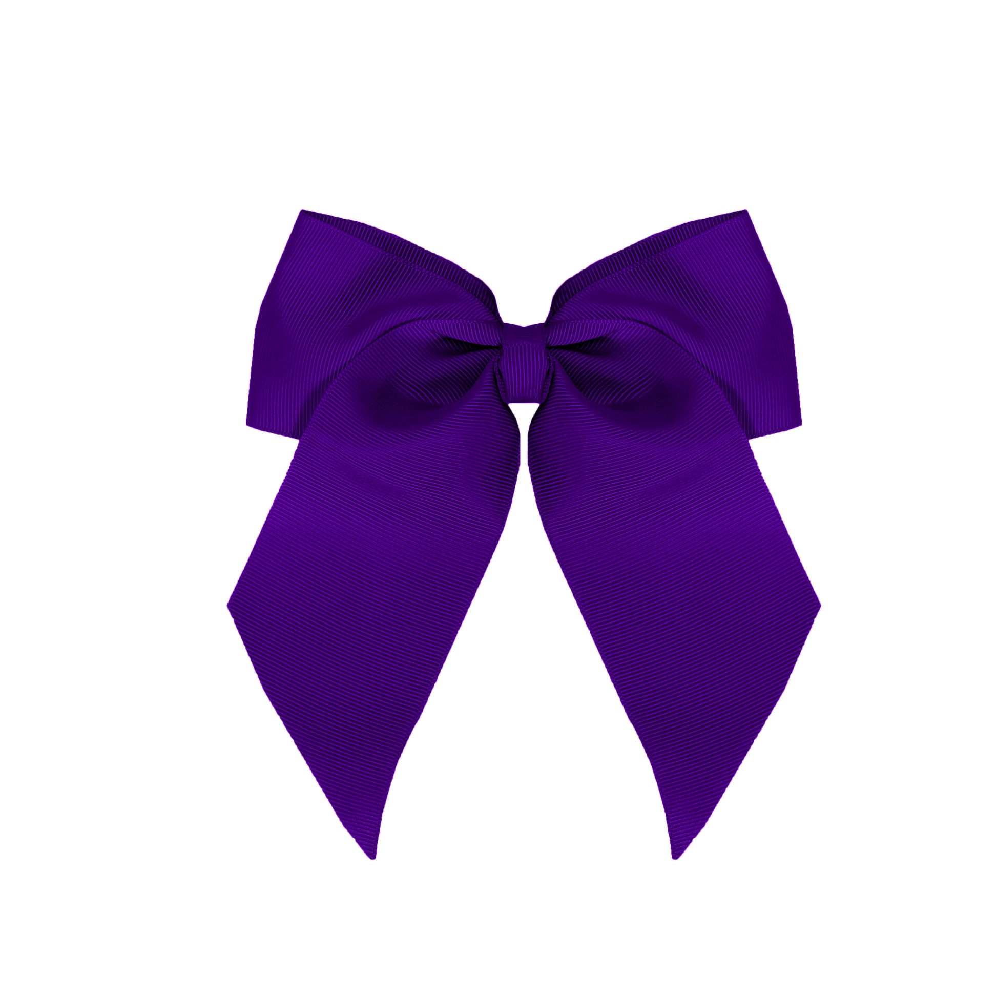 Pastry Slant Tail Bow in Purple
