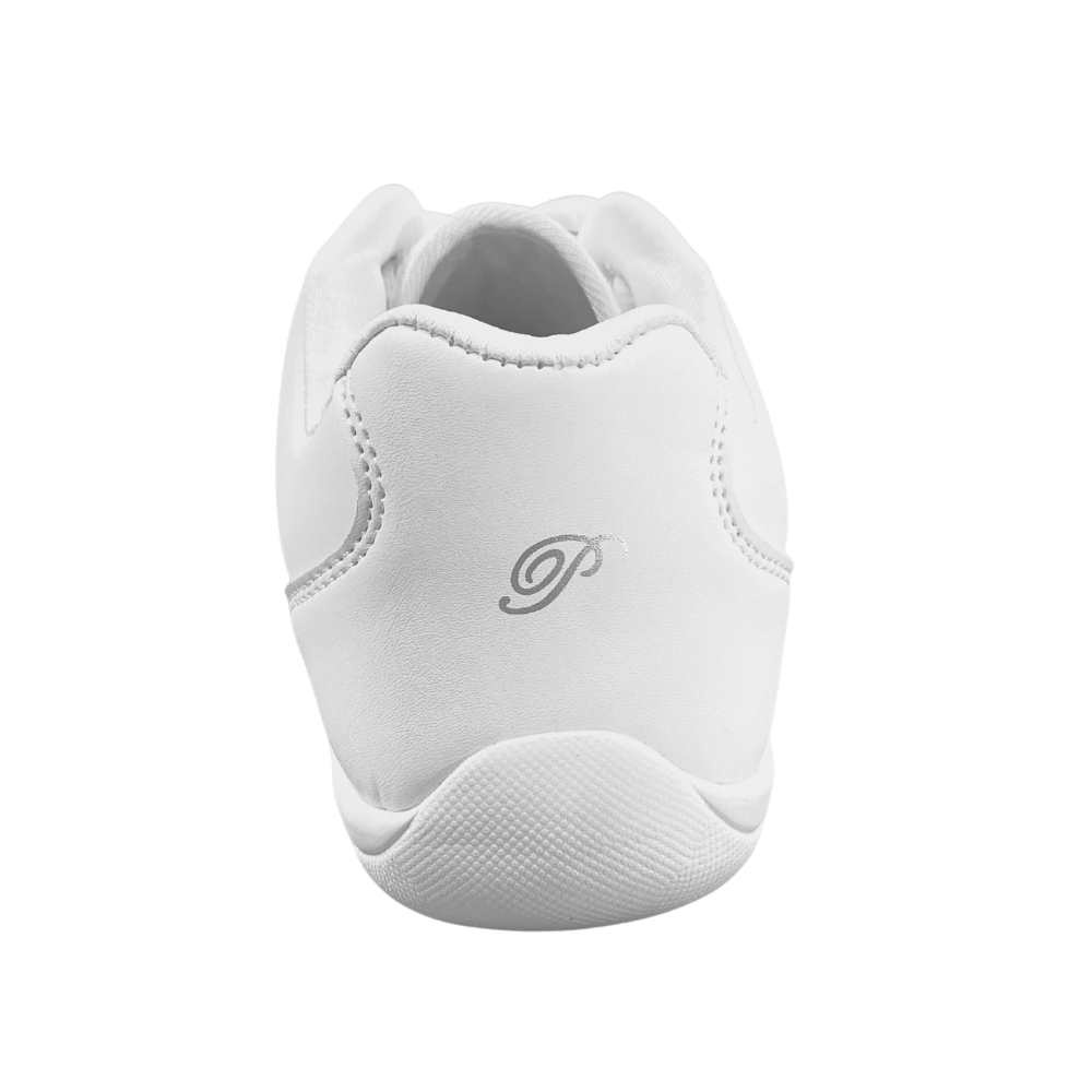 Pastry Spirit Adult Cheer Sneaker in White back view