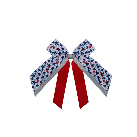 Patriotic Stars	Ribbon Hair Bow