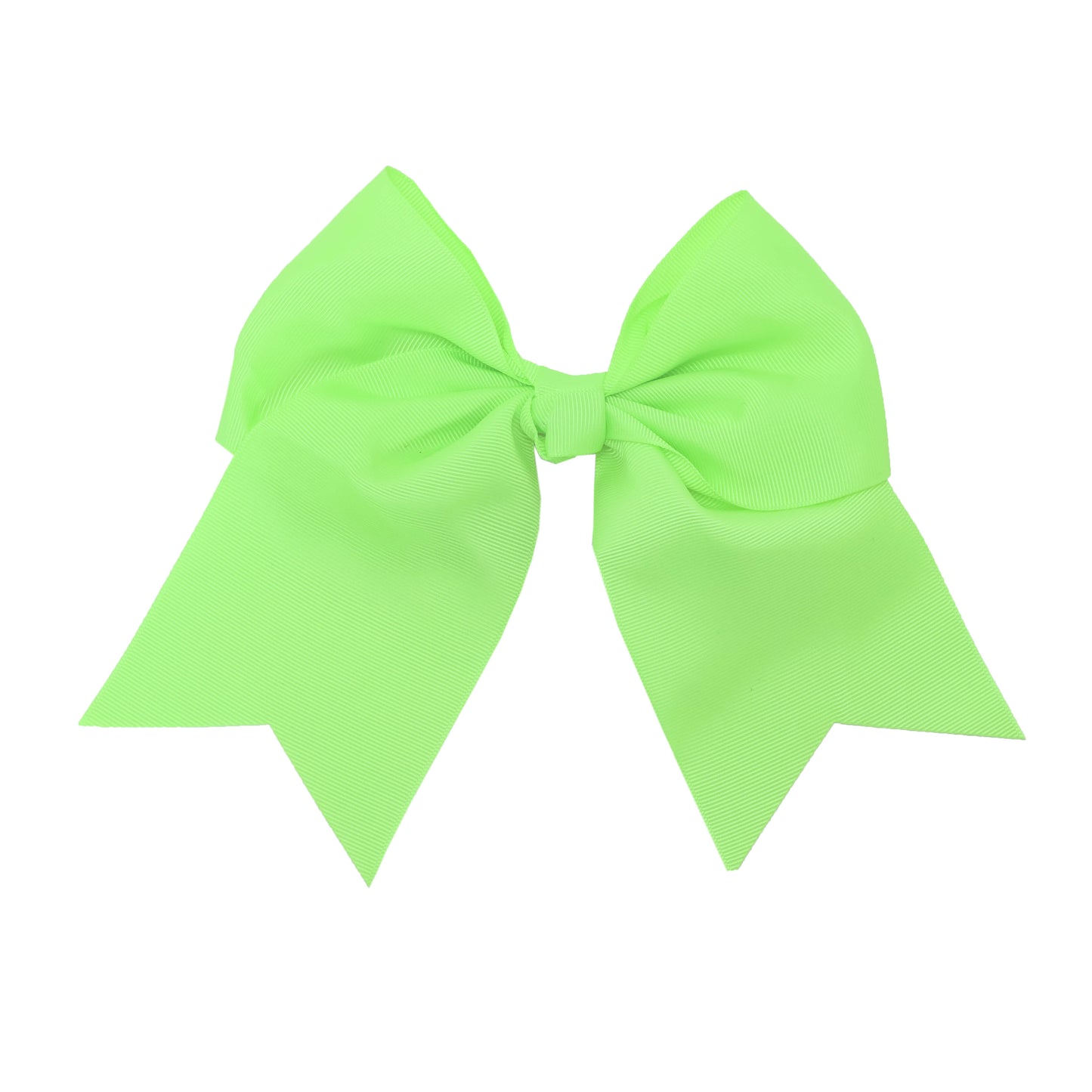 Neon Green V-Notch Tail Bow