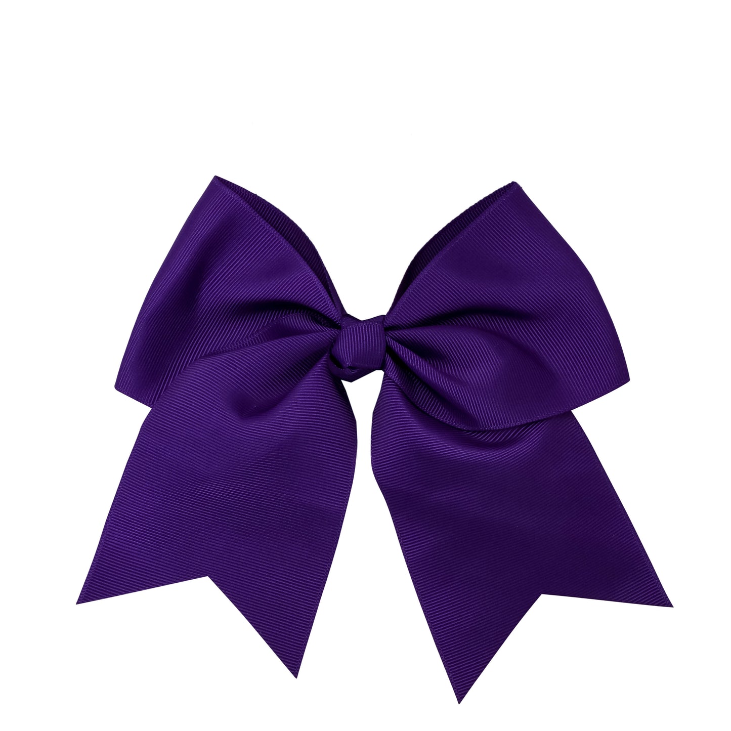 Purple V-Notch Tail Bow