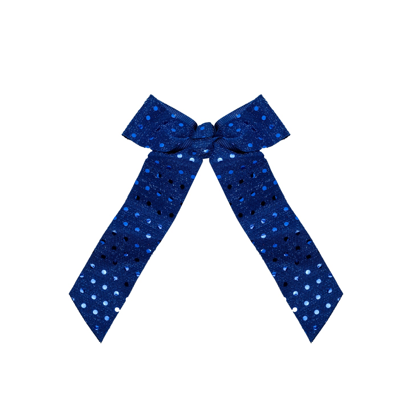 Products Pastry Metallic Hair Bow Royal Blue
