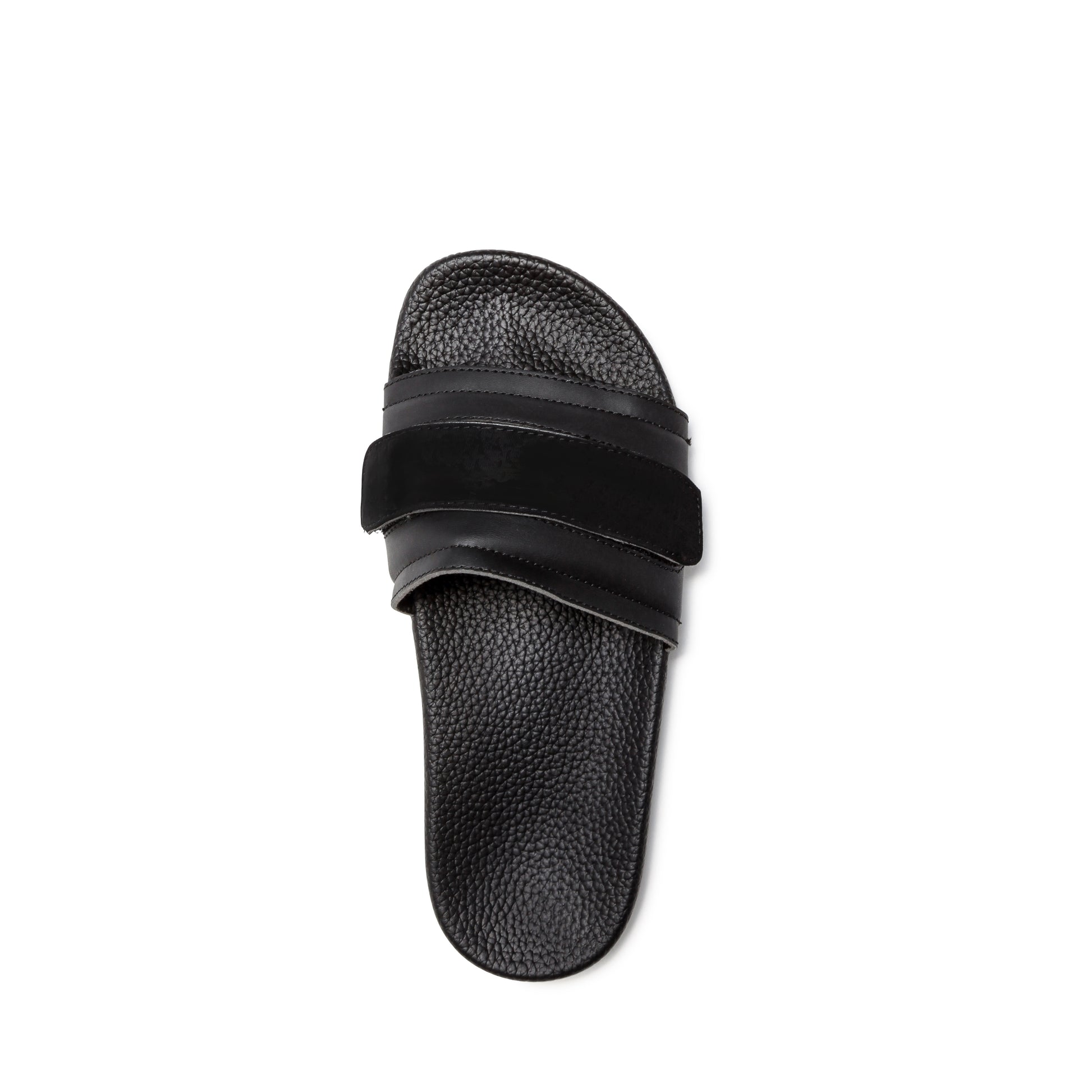 Pastry Recovery Slide in Black with customizable straps top view