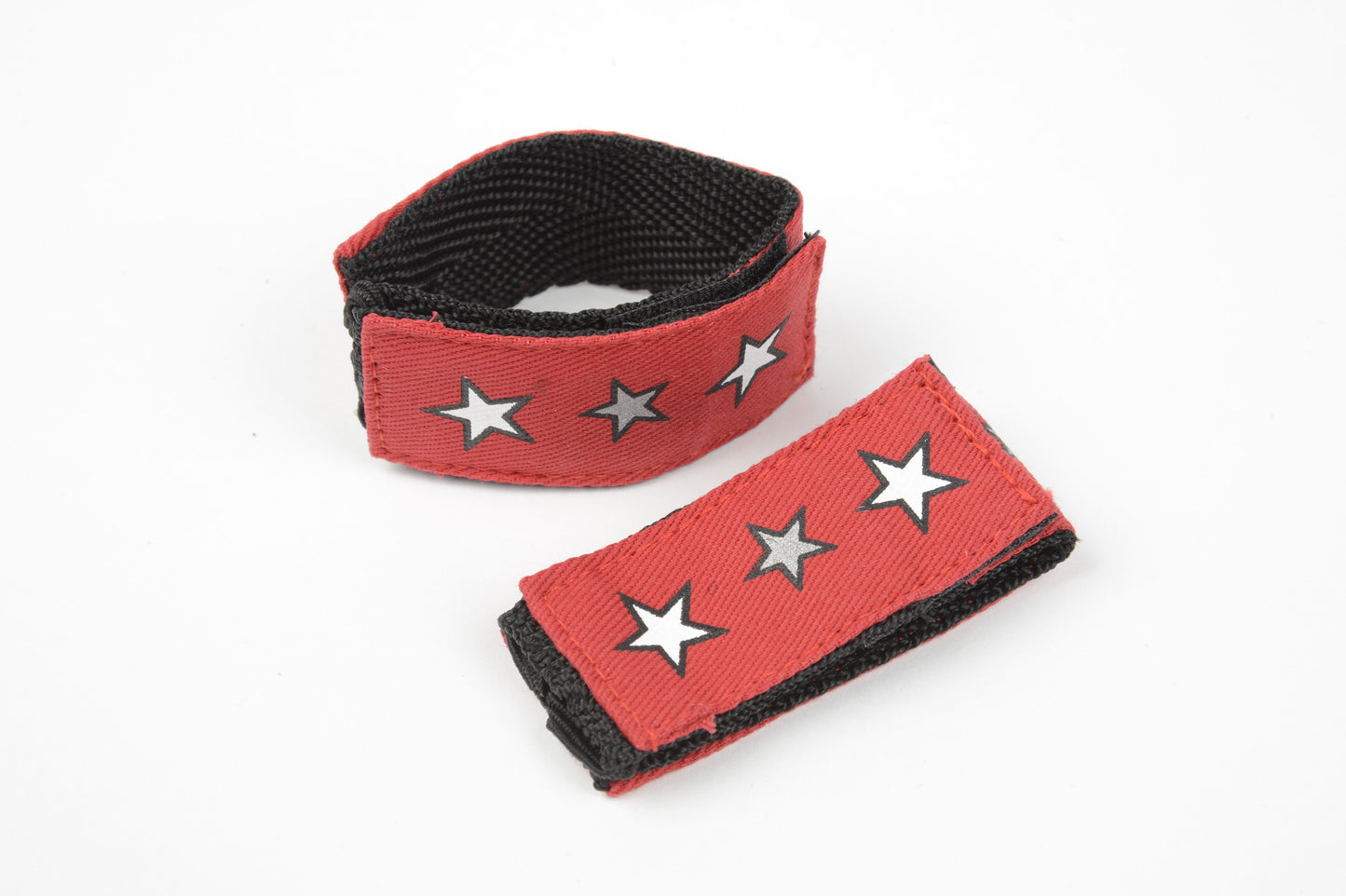 Products Pastry Sleeve Scrunch with stars in red