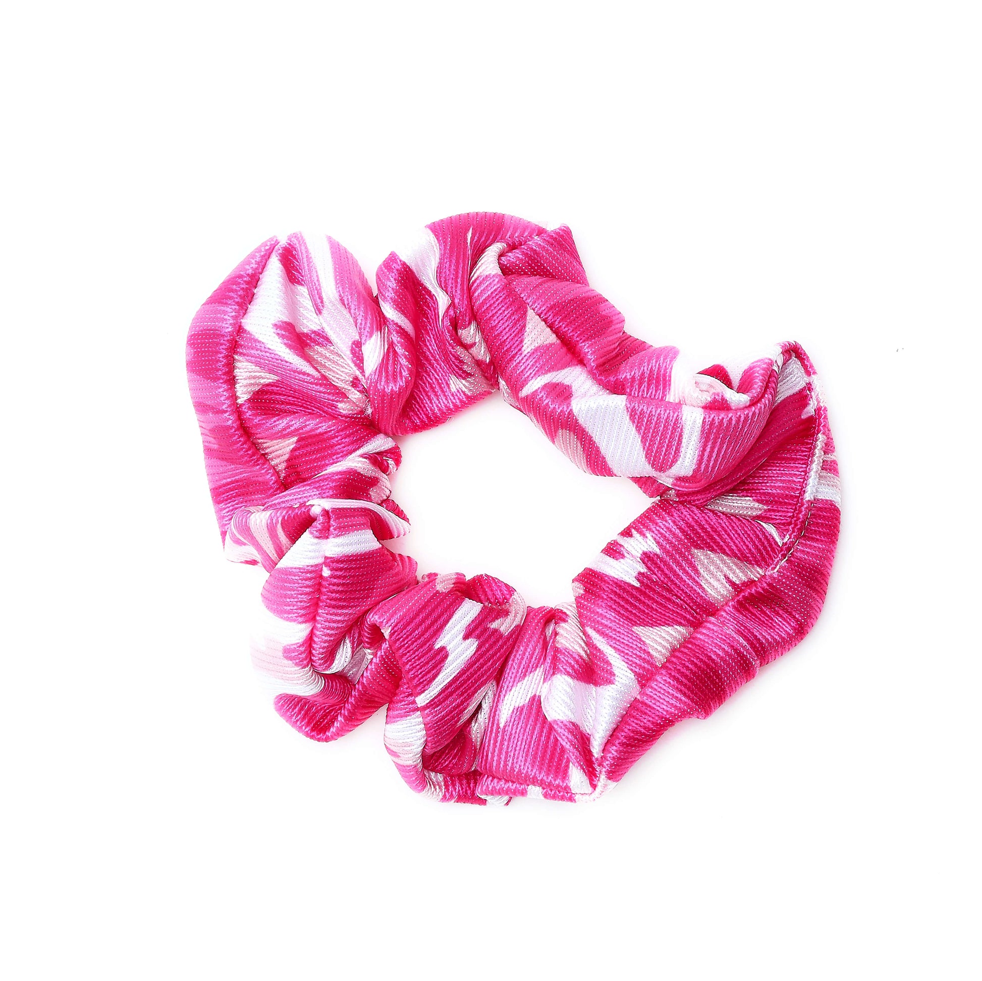 Pastry Scrunchie in Camo Pink
