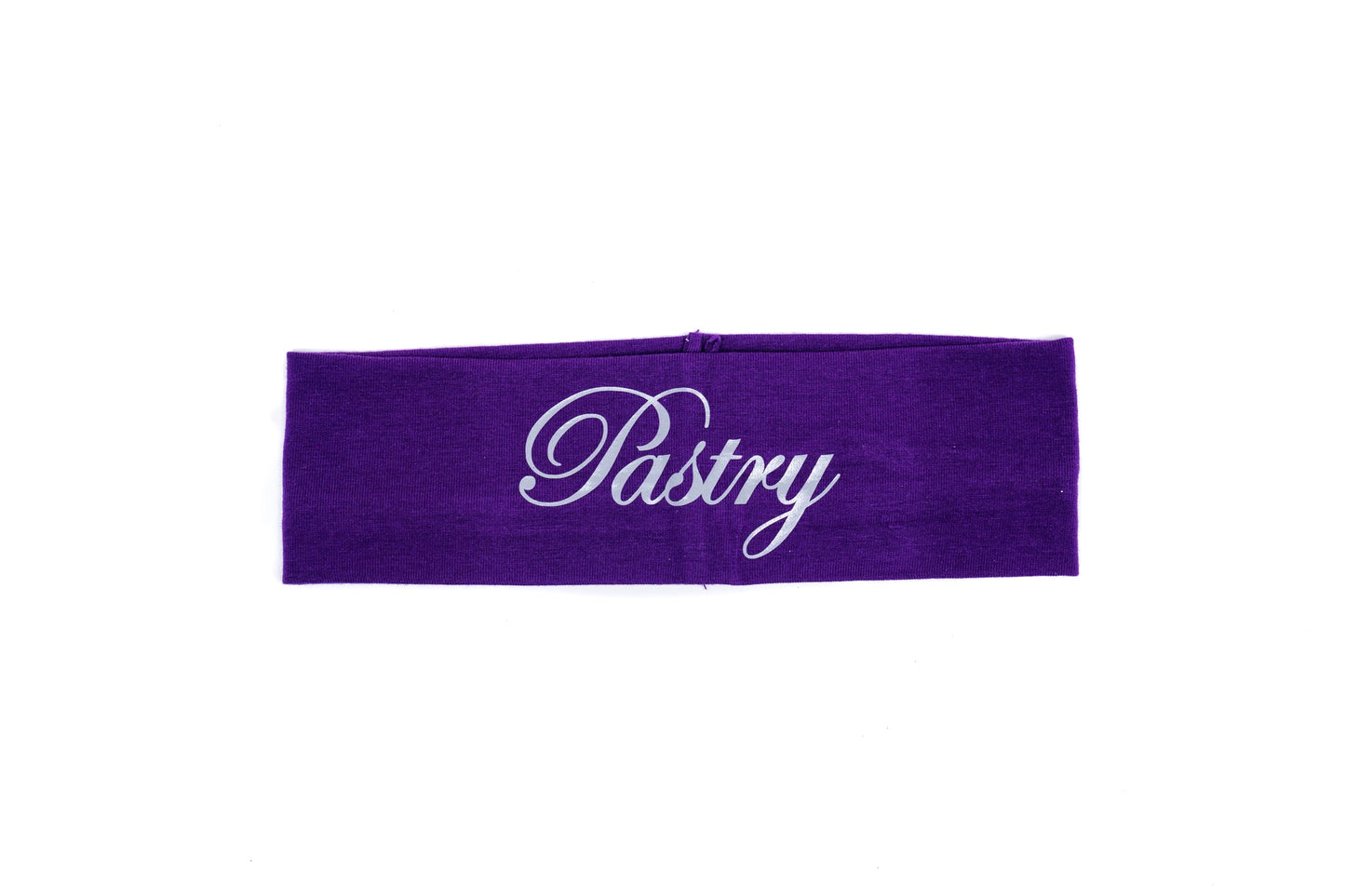 Pastry Spirit Headband with Pastry Silver Logo (many colors)