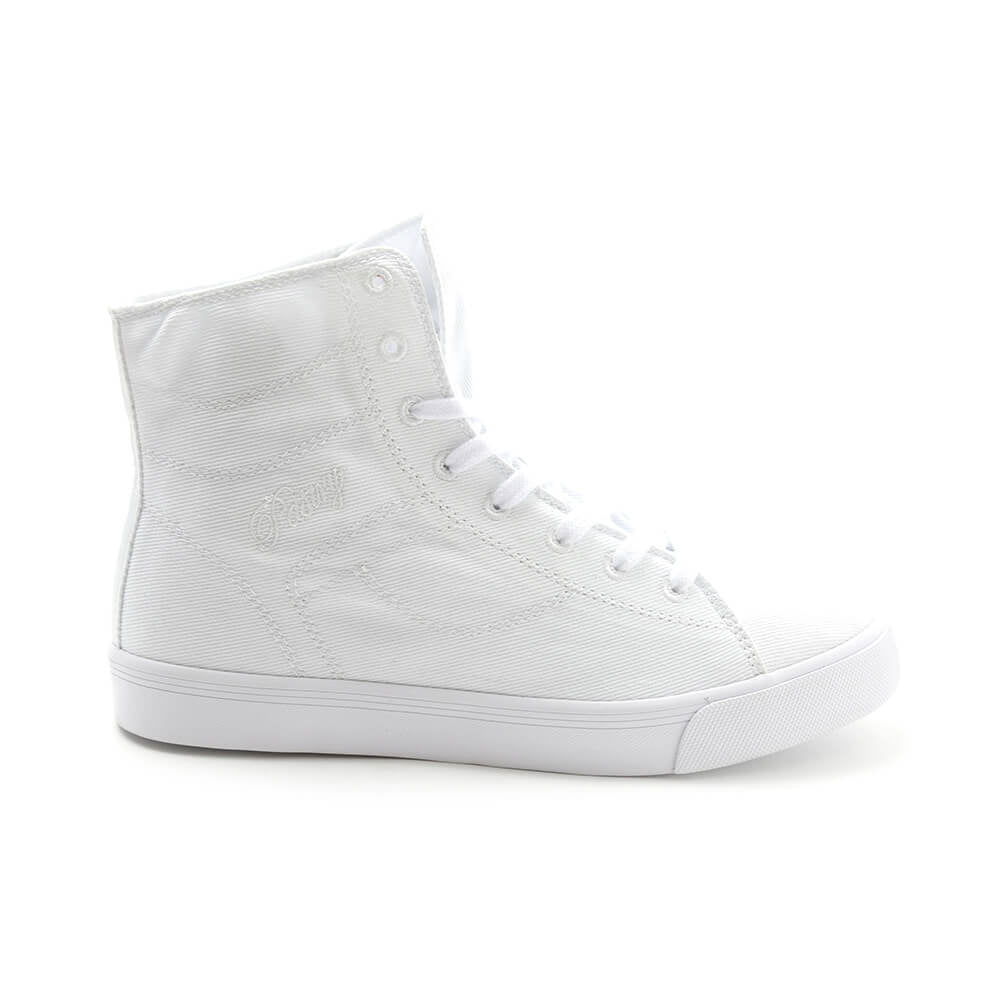 Pastry Cassatta Youth Sneaker in White in lateral view