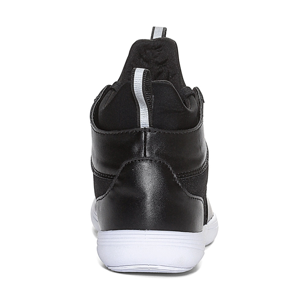 Pastry Ultimate Hip Hop Adult Women's Sneaker in Black/White back view